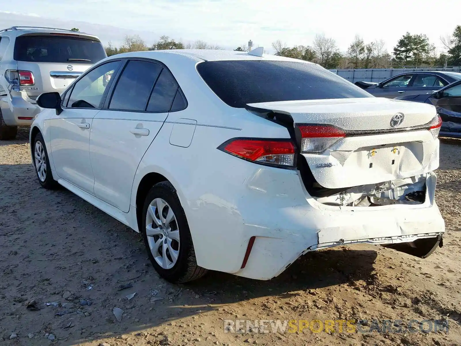 3 Photograph of a damaged car JTDEPRAE3LJ014019 TOYOTA COROLLA 2020