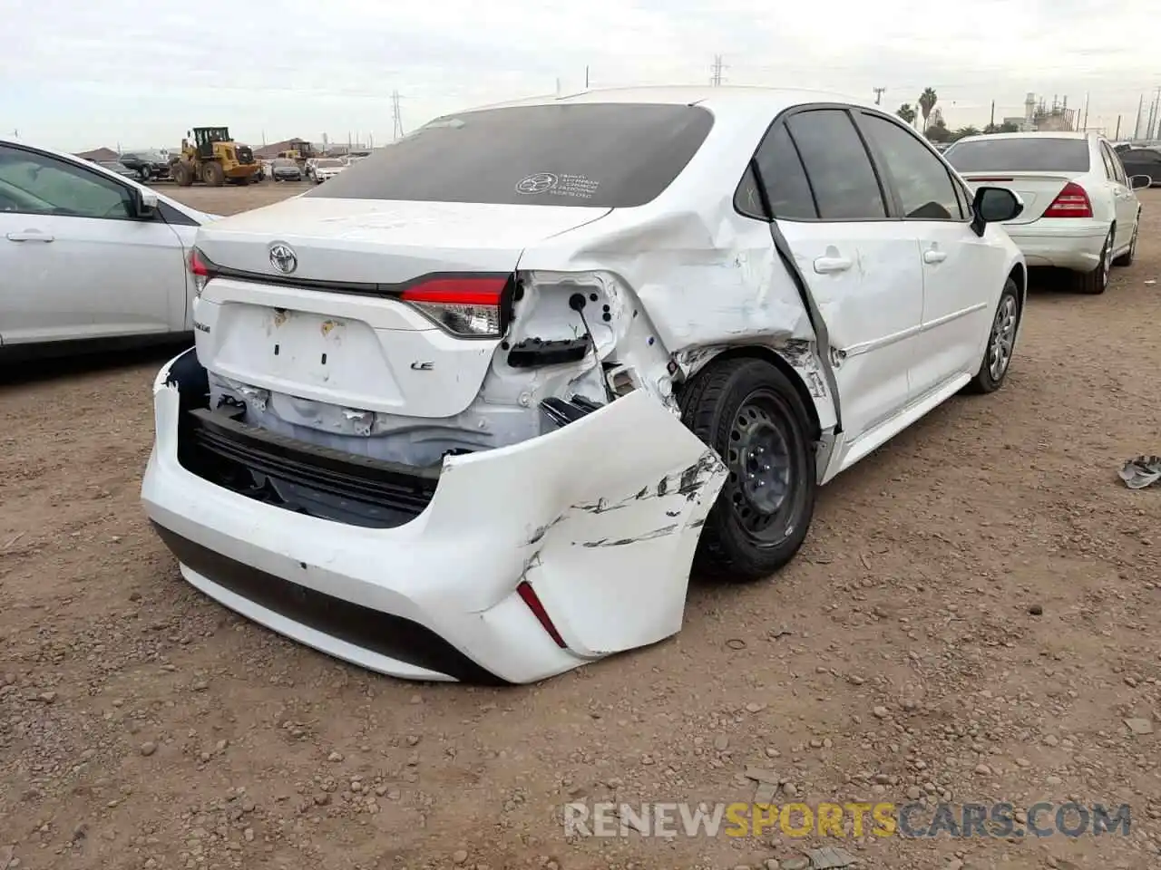 9 Photograph of a damaged car JTDEPRAE3LJ015235 TOYOTA COROLLA 2020