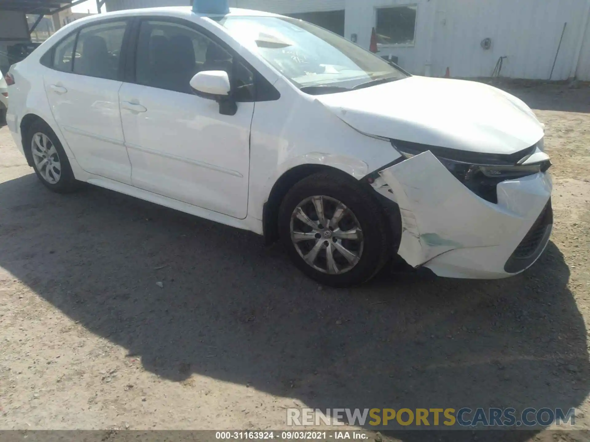 6 Photograph of a damaged car JTDEPRAE3LJ015249 TOYOTA COROLLA 2020