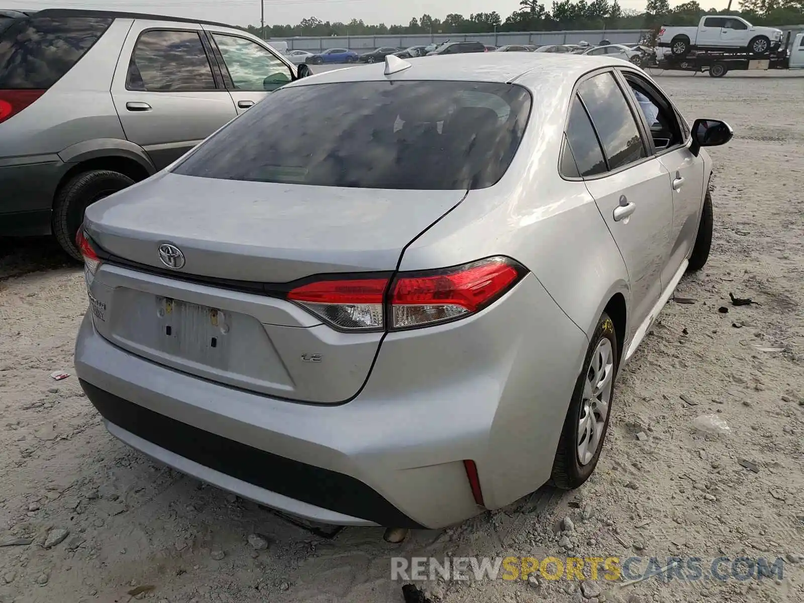 4 Photograph of a damaged car JTDEPRAE3LJ015591 TOYOTA COROLLA 2020