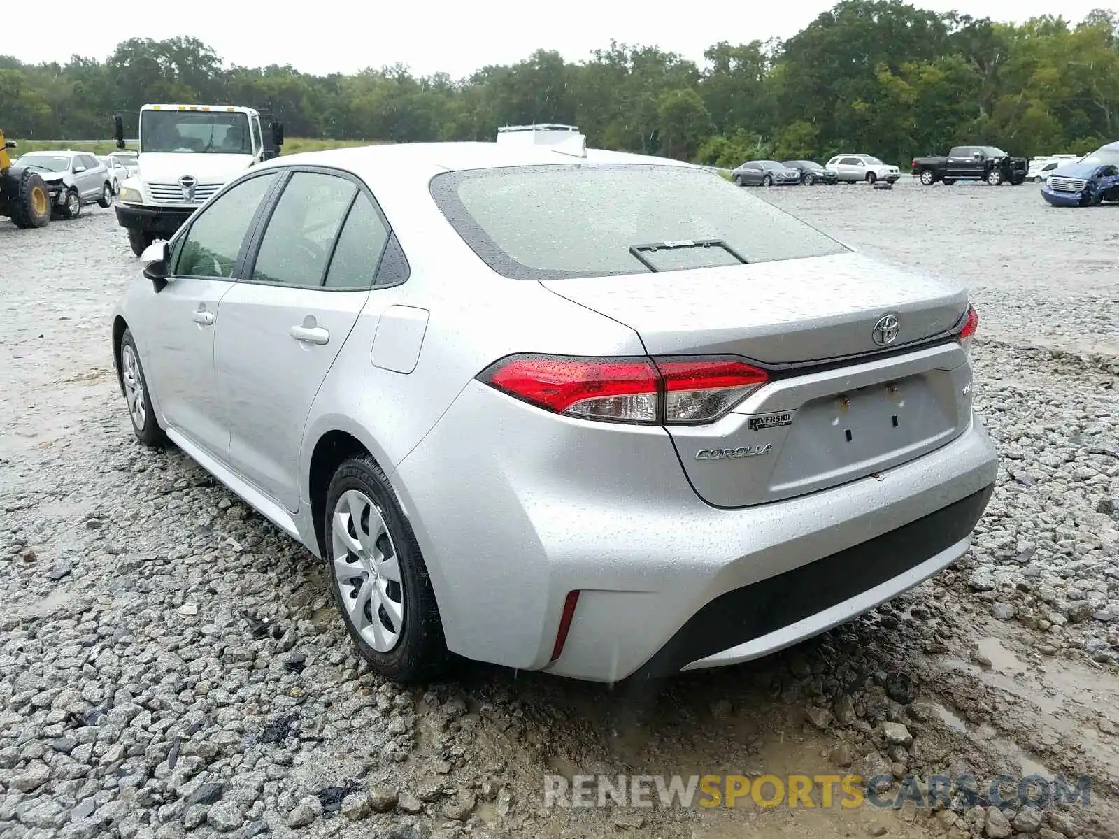 3 Photograph of a damaged car JTDEPRAE3LJ016515 TOYOTA COROLLA 2020