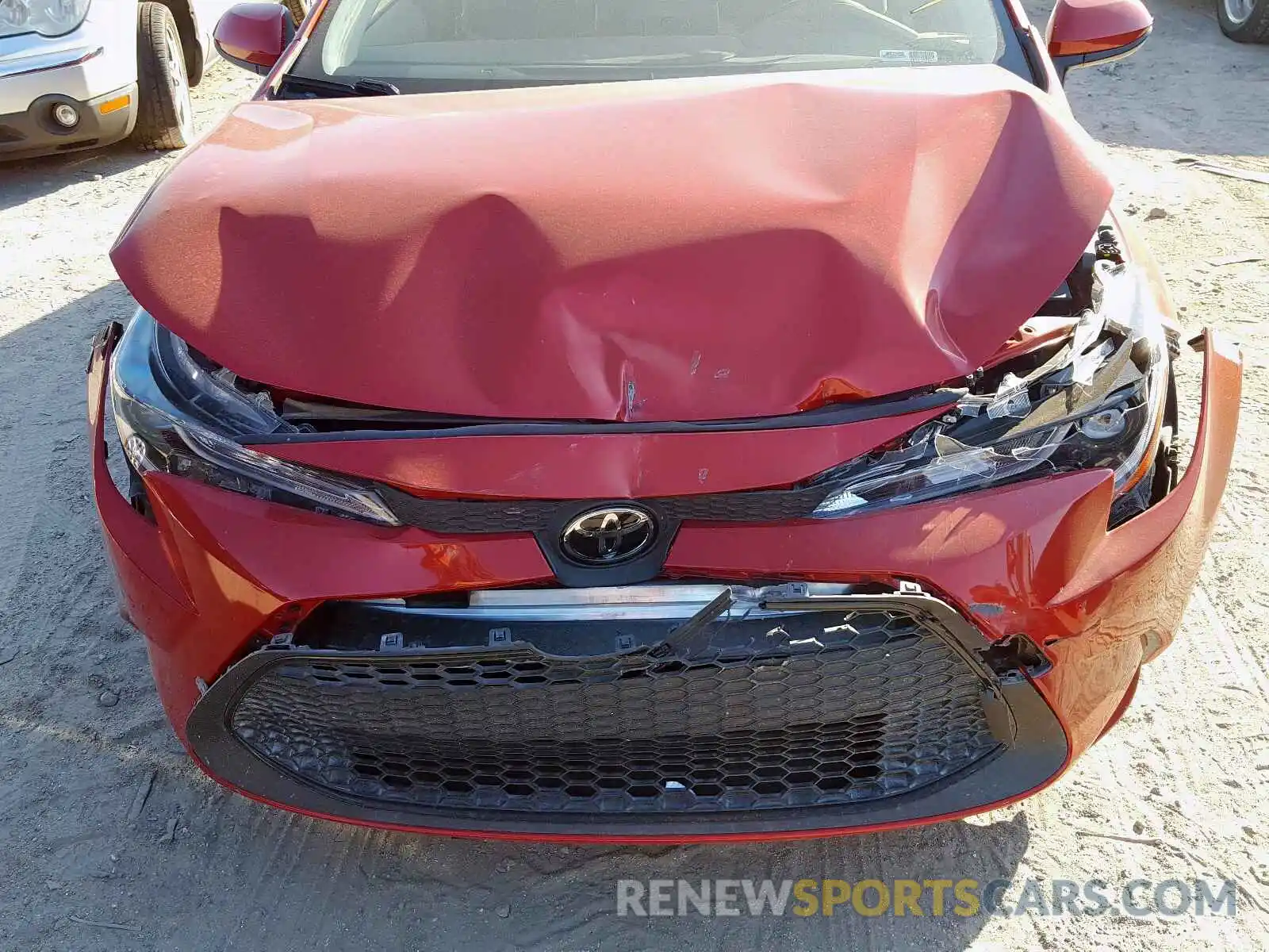 9 Photograph of a damaged car JTDEPRAE3LJ016675 TOYOTA COROLLA 2020