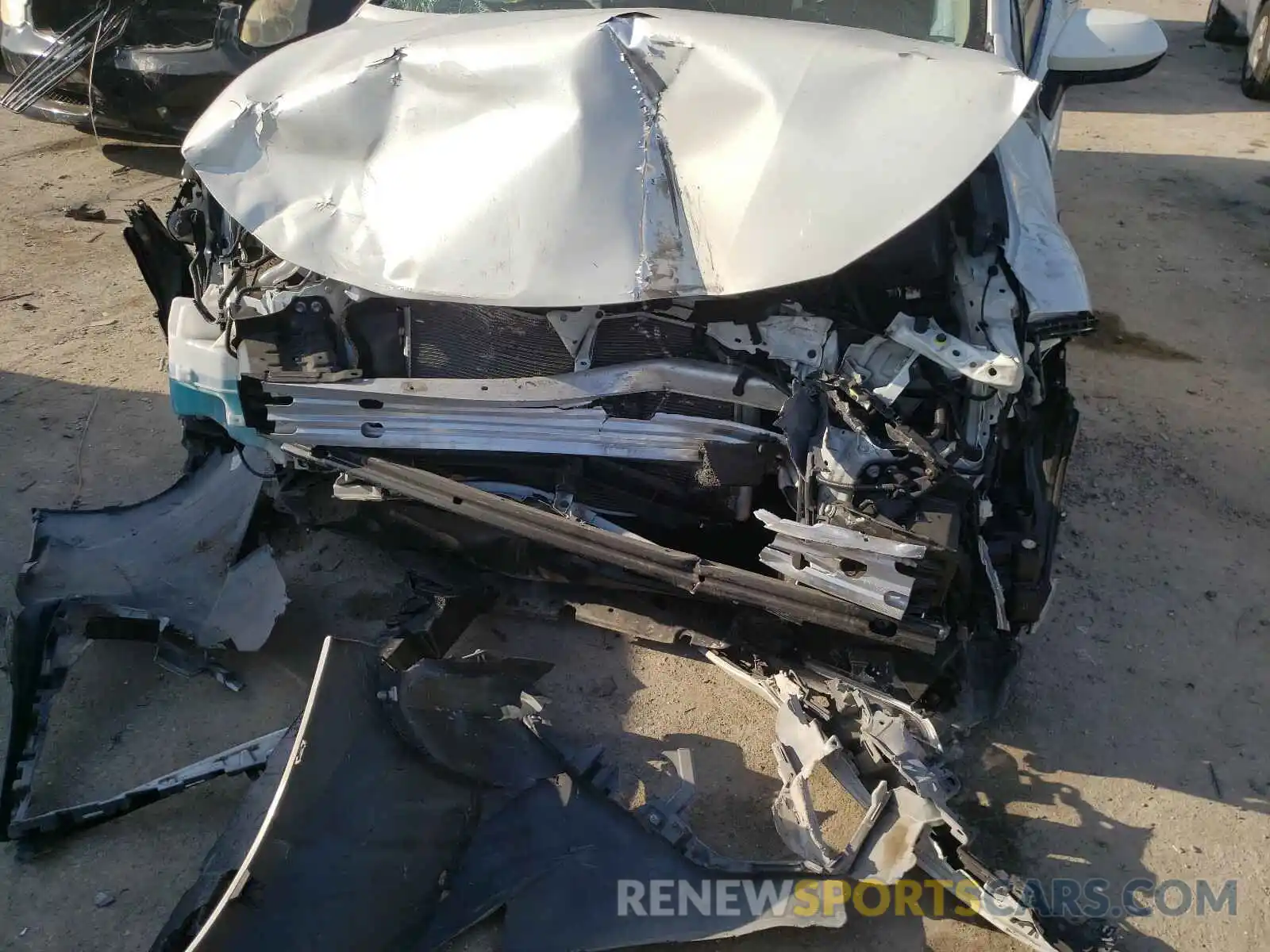 9 Photograph of a damaged car JTDEPRAE3LJ016689 TOYOTA COROLLA 2020