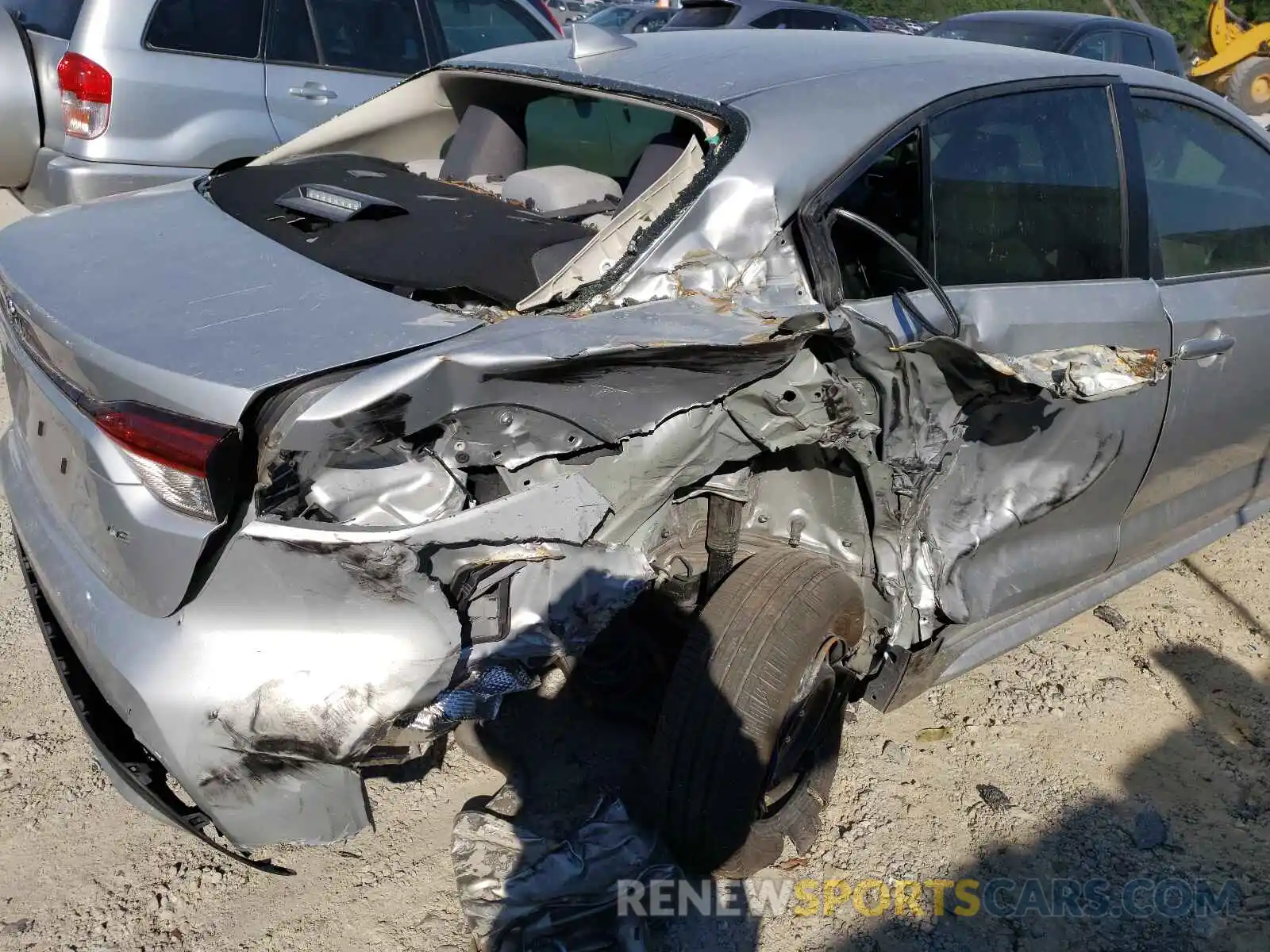 9 Photograph of a damaged car JTDEPRAE3LJ016787 TOYOTA COROLLA 2020