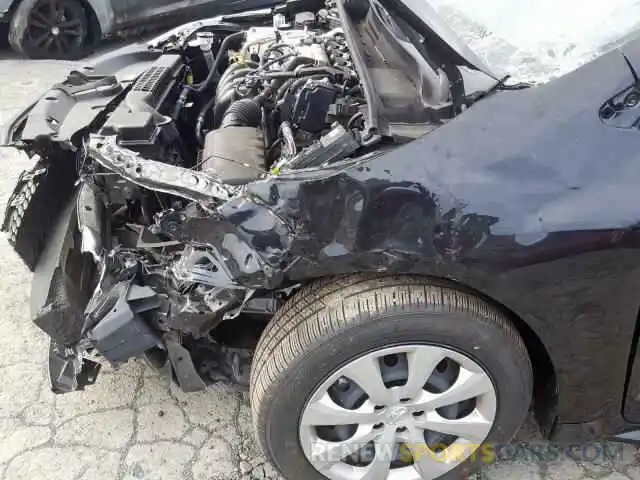 9 Photograph of a damaged car JTDEPRAE3LJ017499 TOYOTA COROLLA 2020