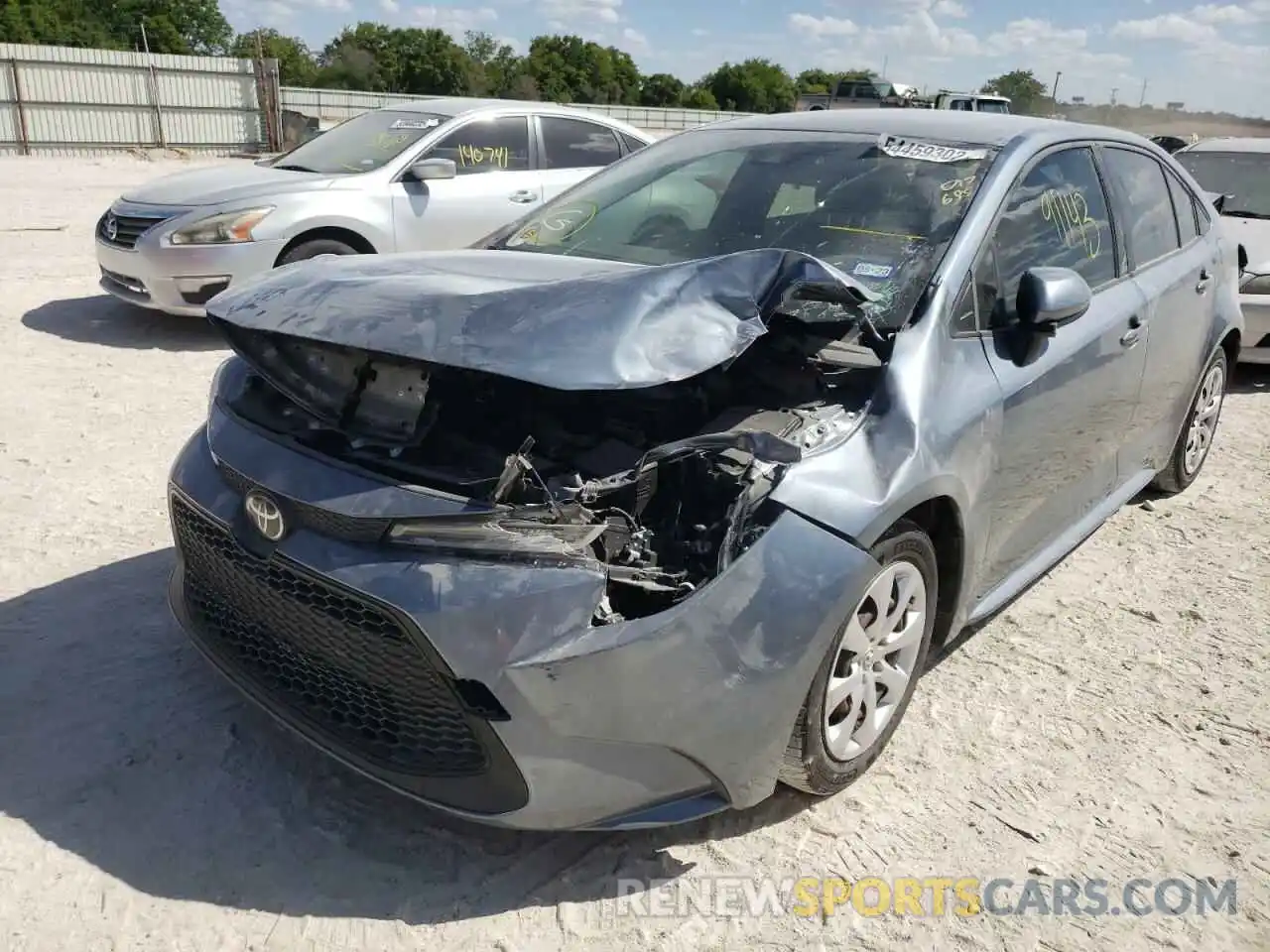 9 Photograph of a damaged car JTDEPRAE3LJ017695 TOYOTA COROLLA 2020