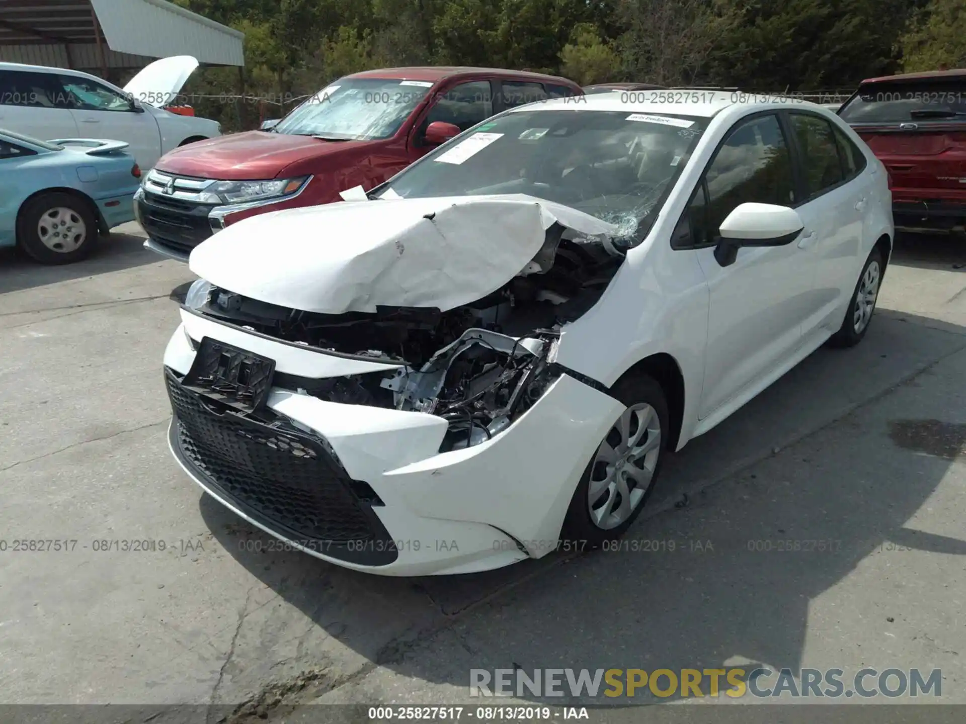 6 Photograph of a damaged car JTDEPRAE3LJ017731 TOYOTA COROLLA 2020