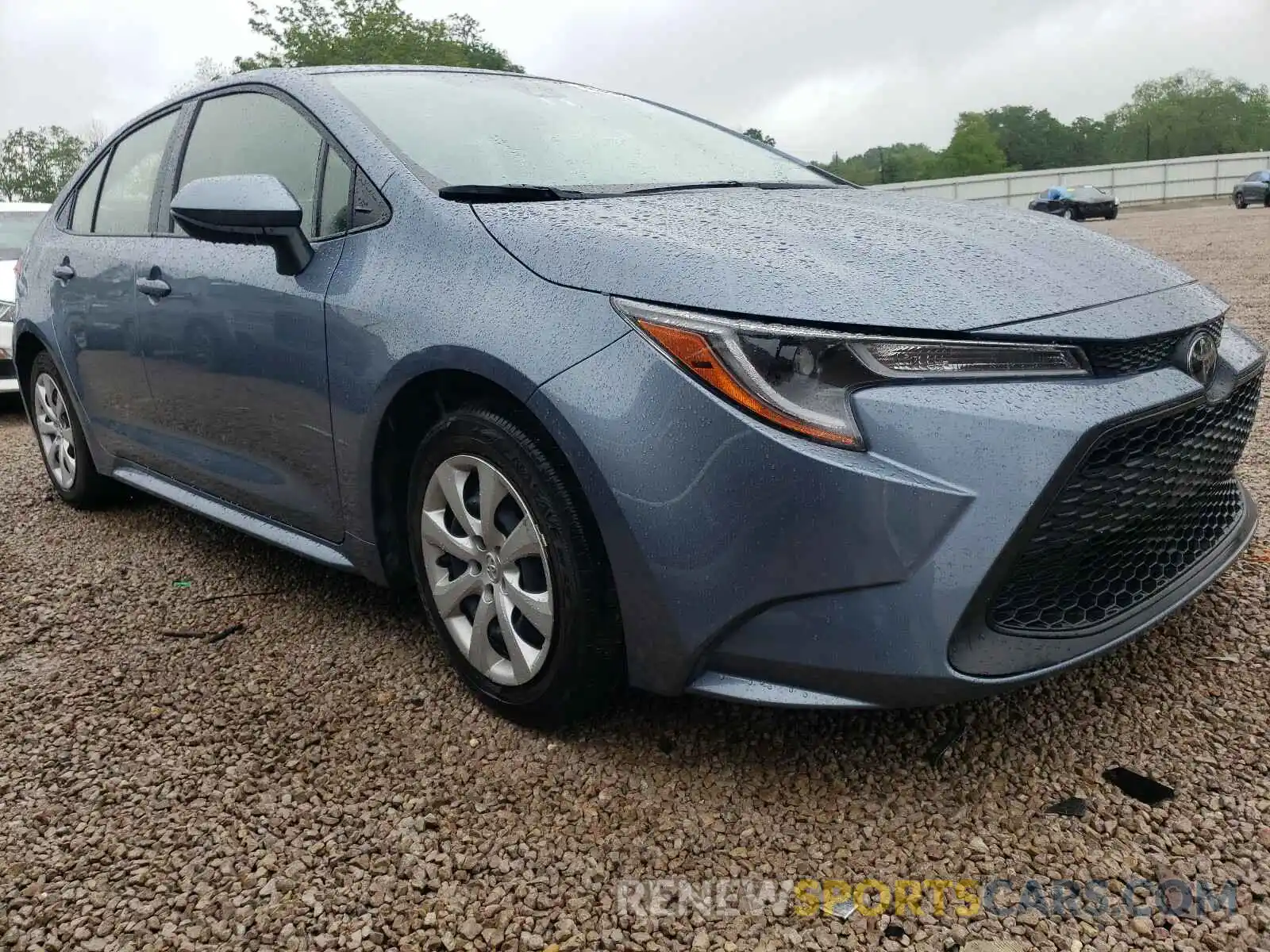 1 Photograph of a damaged car JTDEPRAE3LJ018149 TOYOTA COROLLA 2020