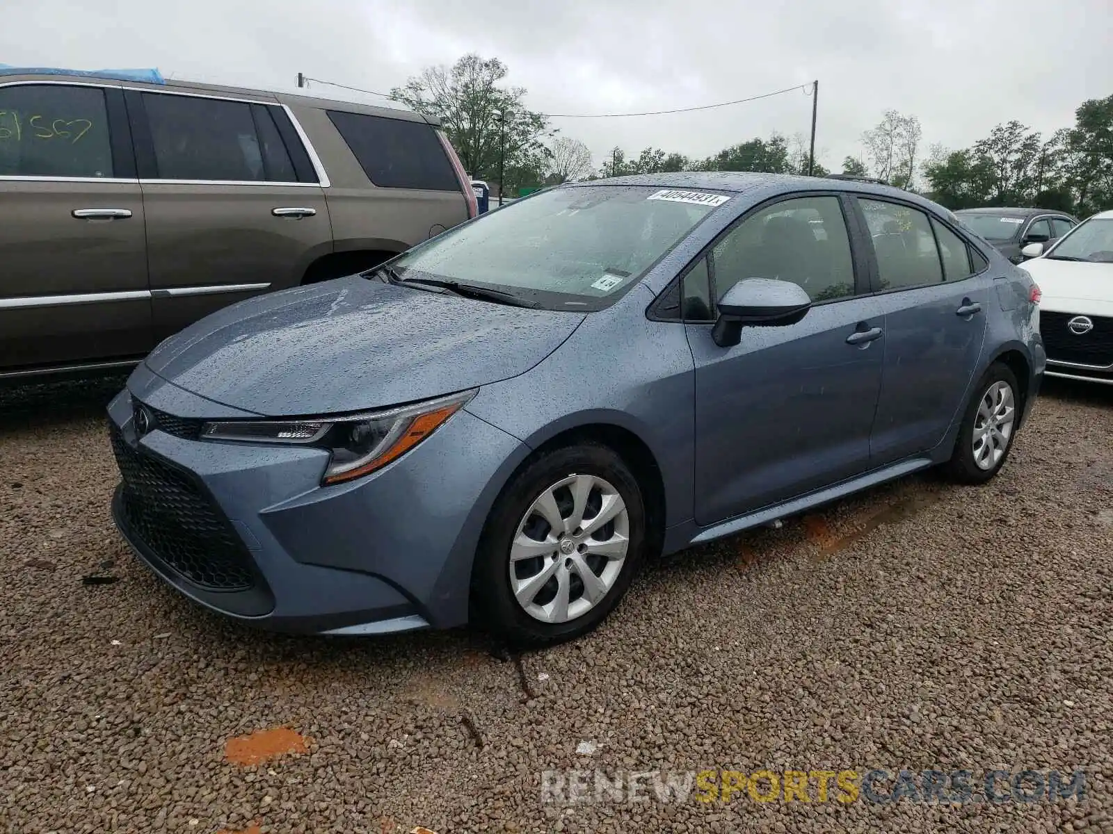 2 Photograph of a damaged car JTDEPRAE3LJ018149 TOYOTA COROLLA 2020