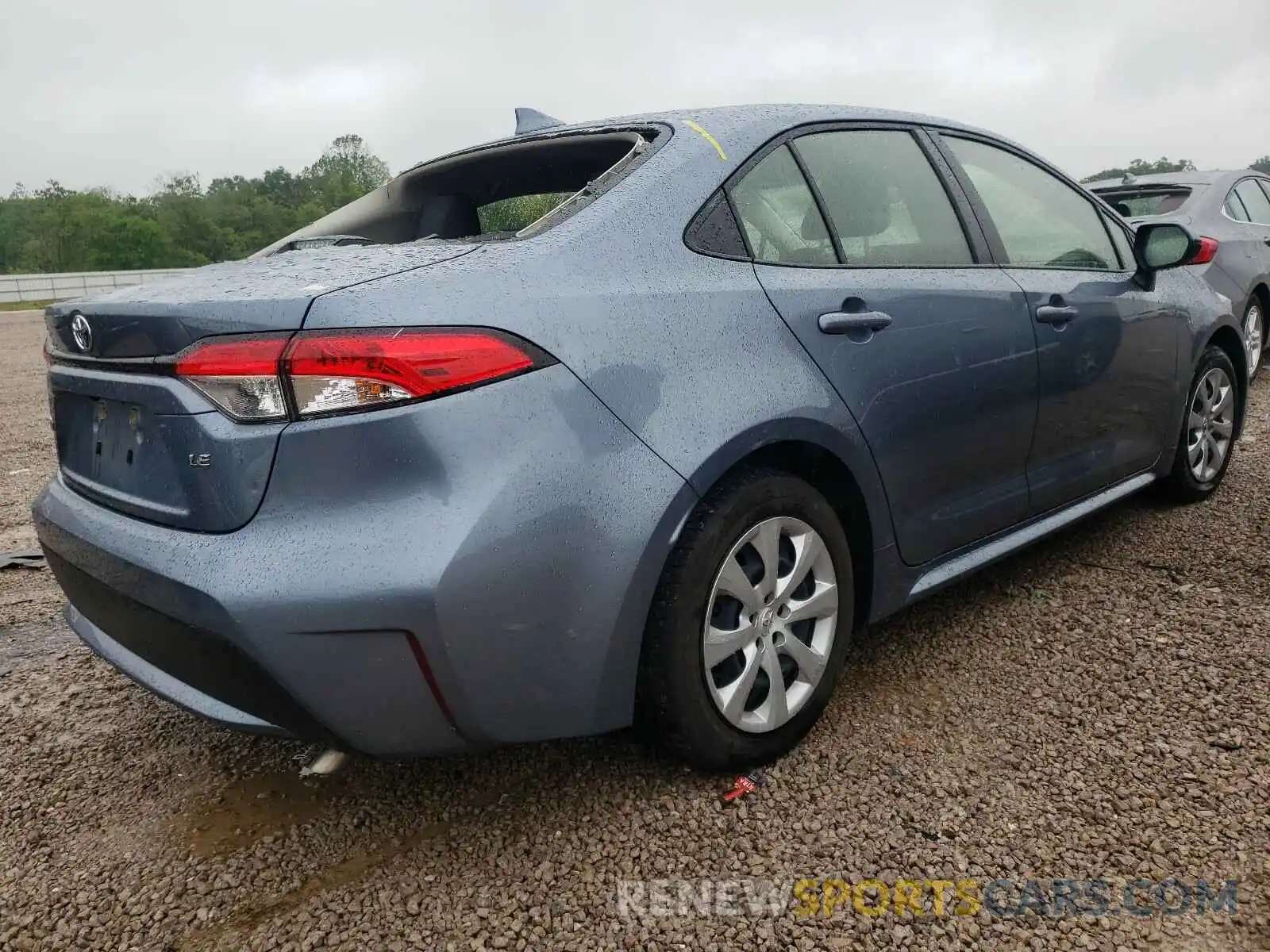 4 Photograph of a damaged car JTDEPRAE3LJ018149 TOYOTA COROLLA 2020