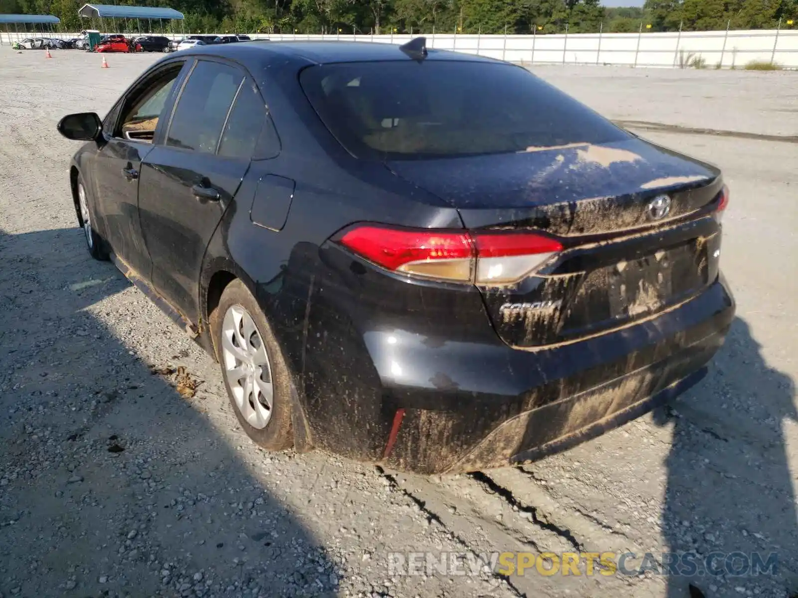 3 Photograph of a damaged car JTDEPRAE3LJ018183 TOYOTA COROLLA 2020