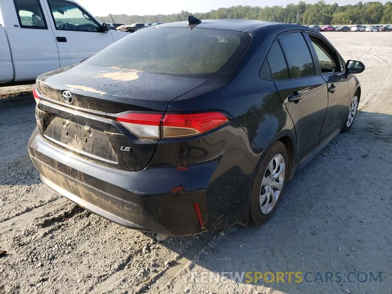 4 Photograph of a damaged car JTDEPRAE3LJ018183 TOYOTA COROLLA 2020