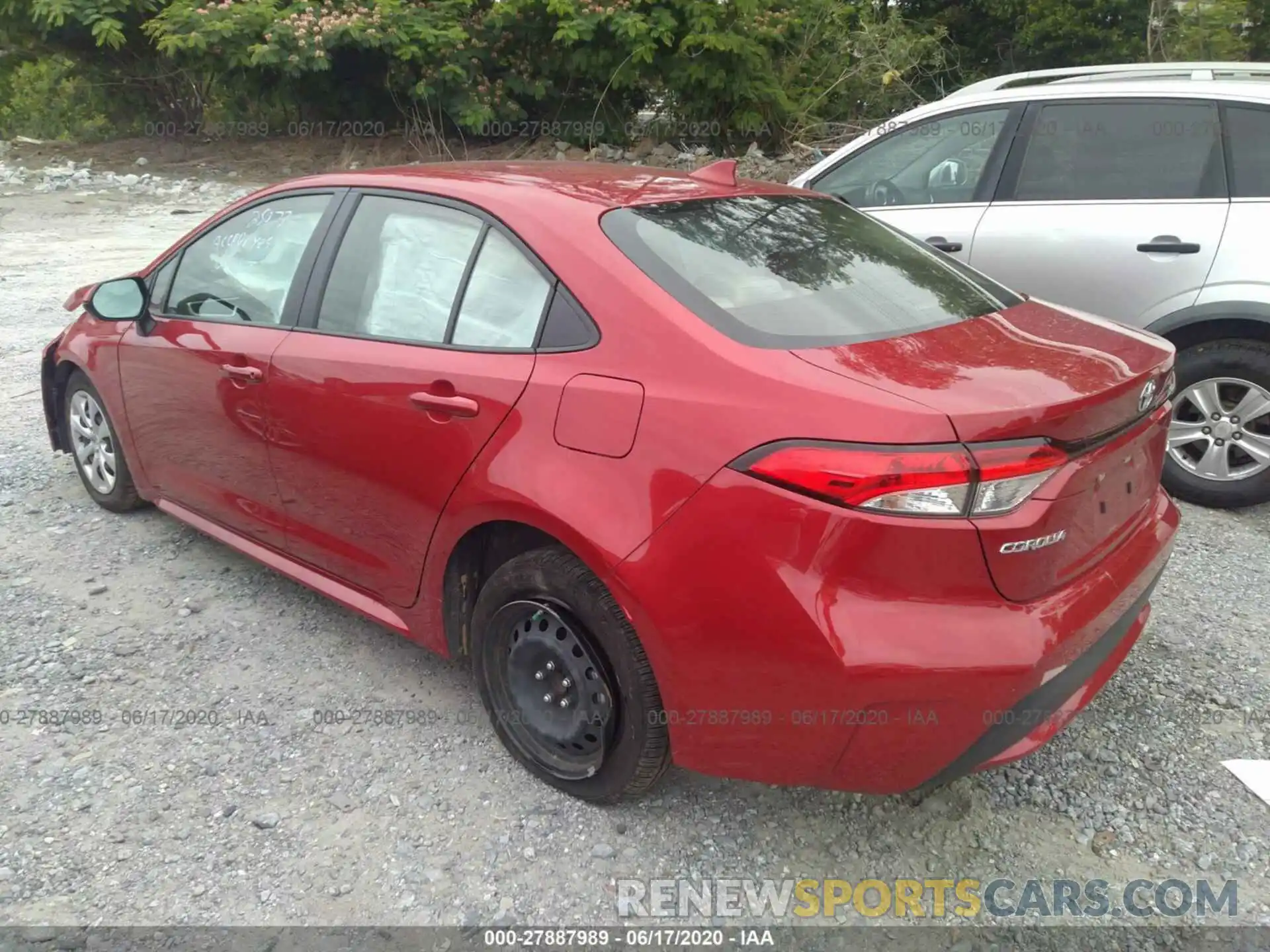 3 Photograph of a damaged car JTDEPRAE3LJ018393 TOYOTA COROLLA 2020