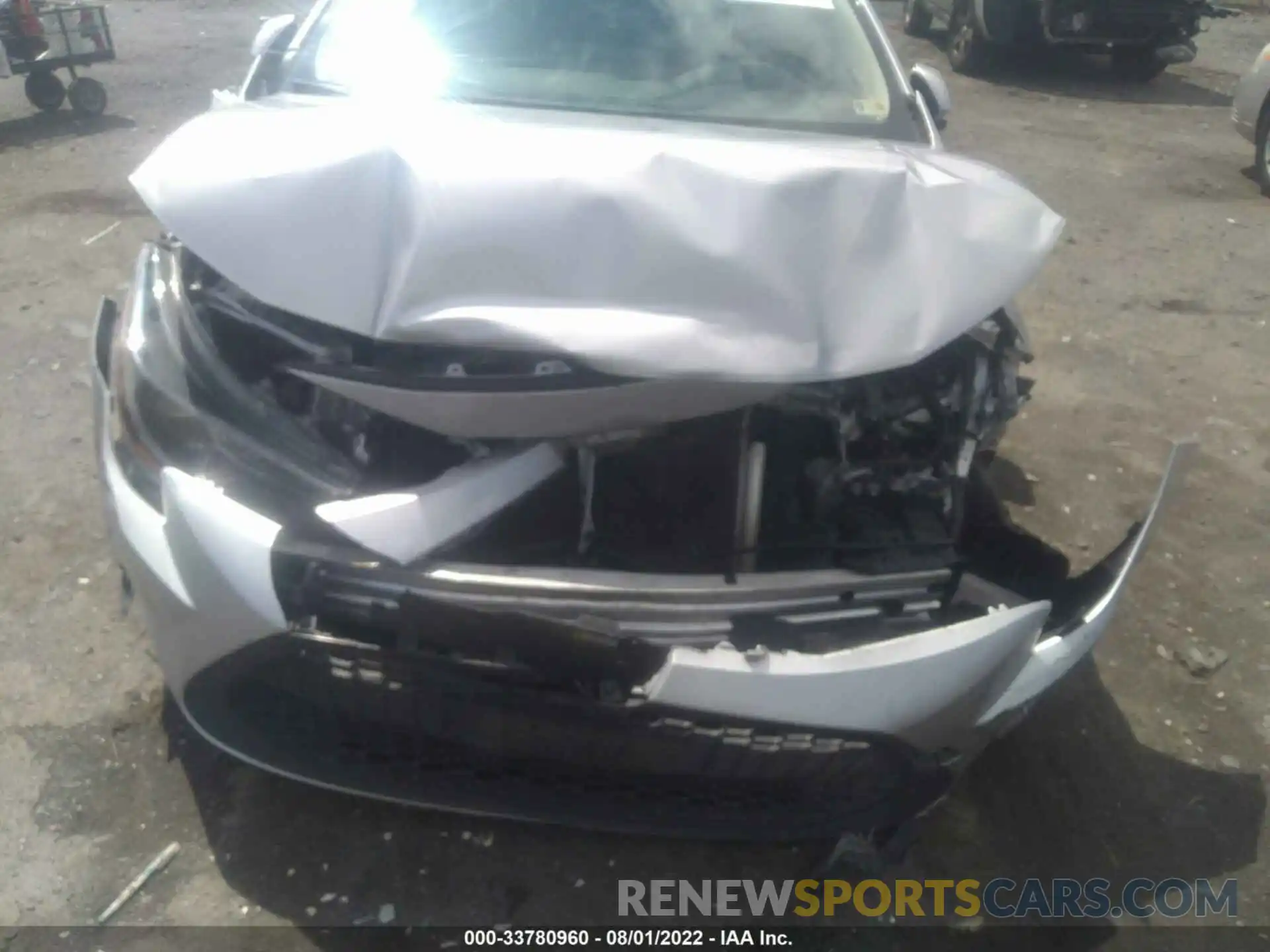 6 Photograph of a damaged car JTDEPRAE3LJ018460 TOYOTA COROLLA 2020