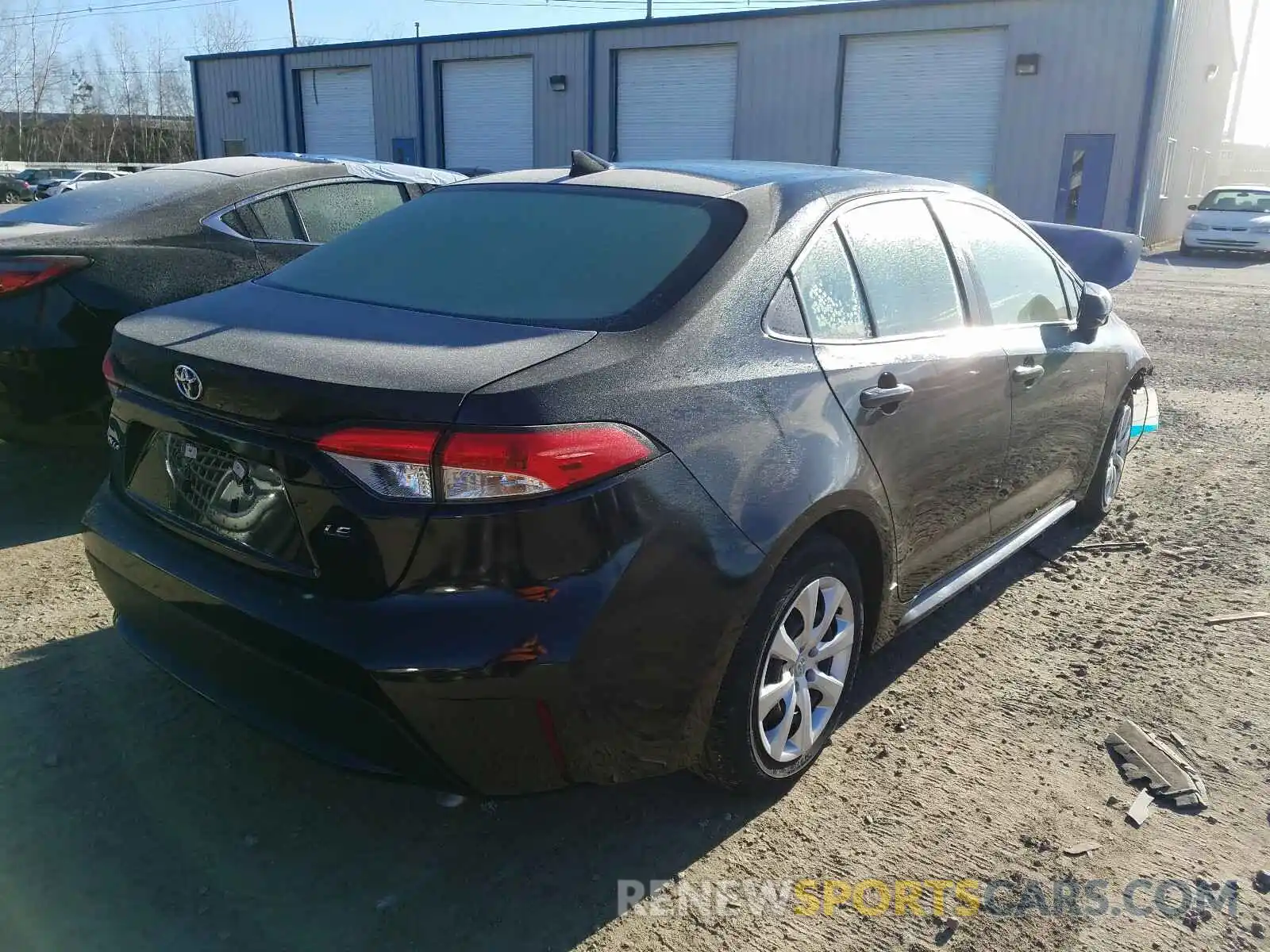 4 Photograph of a damaged car JTDEPRAE3LJ018619 TOYOTA COROLLA 2020