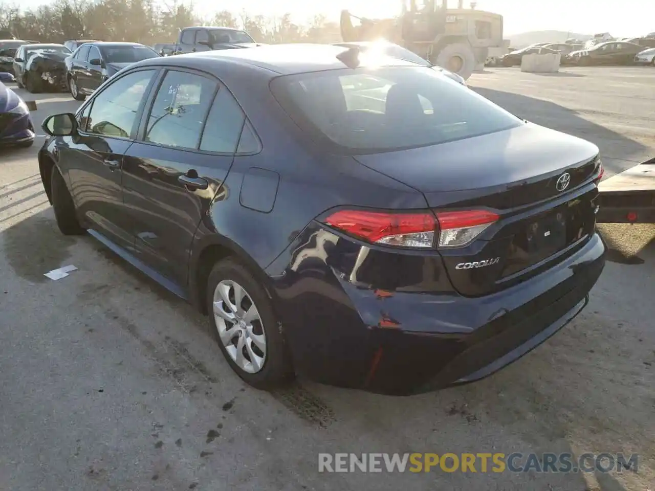 3 Photograph of a damaged car JTDEPRAE3LJ018863 TOYOTA COROLLA 2020