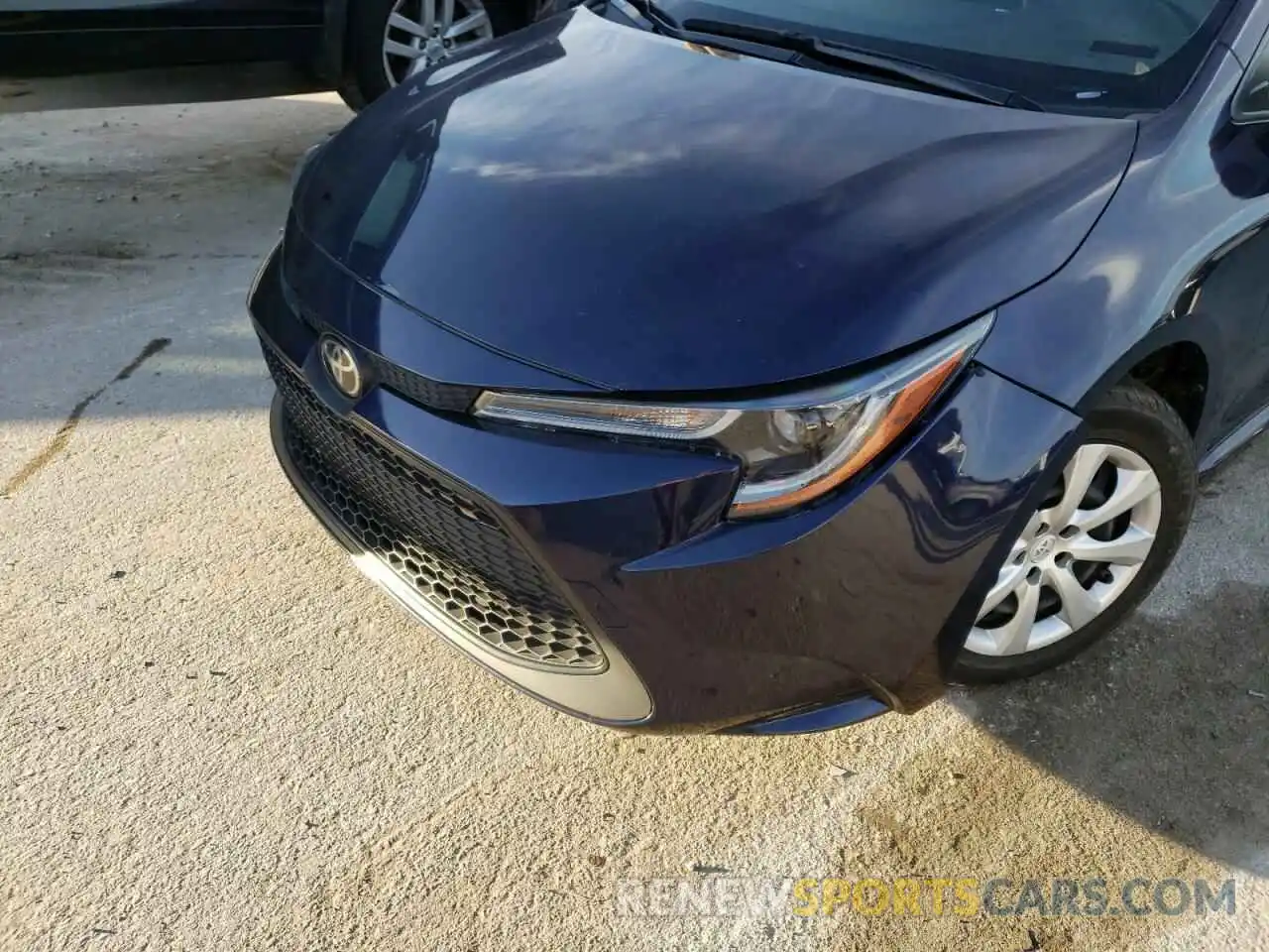 9 Photograph of a damaged car JTDEPRAE3LJ018863 TOYOTA COROLLA 2020