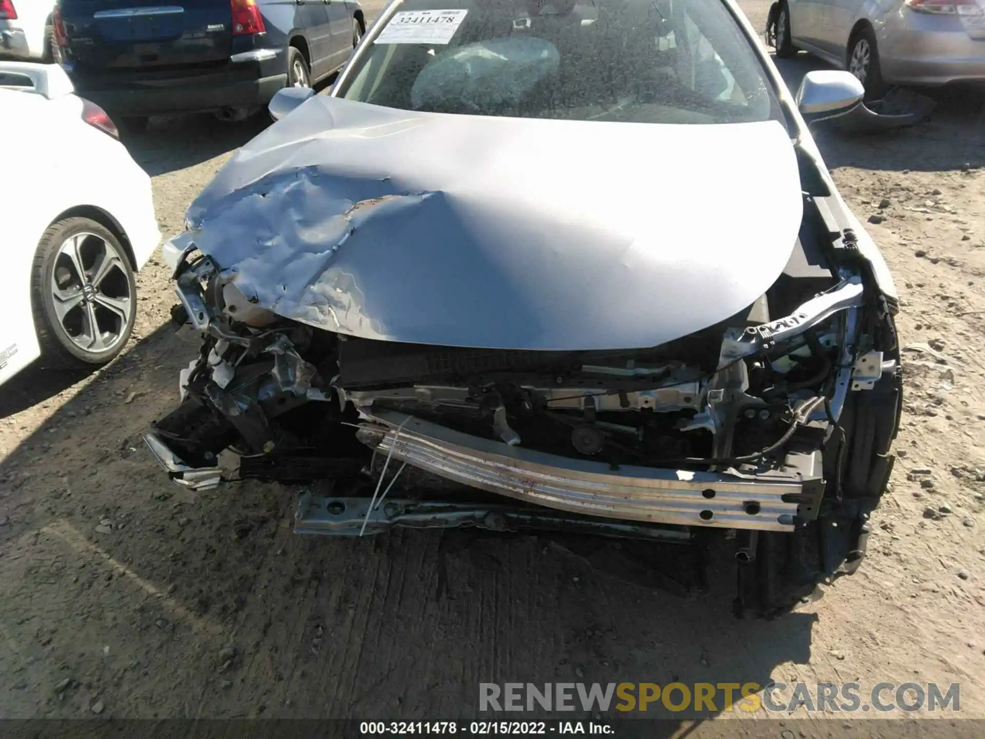 6 Photograph of a damaged car JTDEPRAE3LJ019009 TOYOTA COROLLA 2020