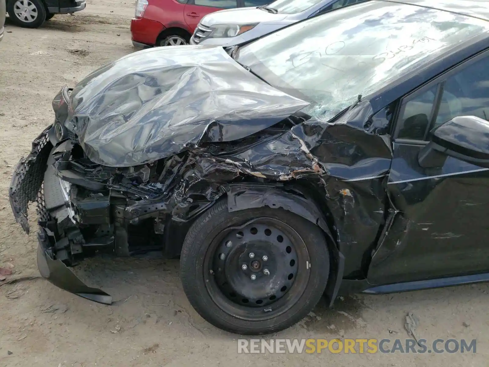 9 Photograph of a damaged car JTDEPRAE3LJ019477 TOYOTA COROLLA 2020