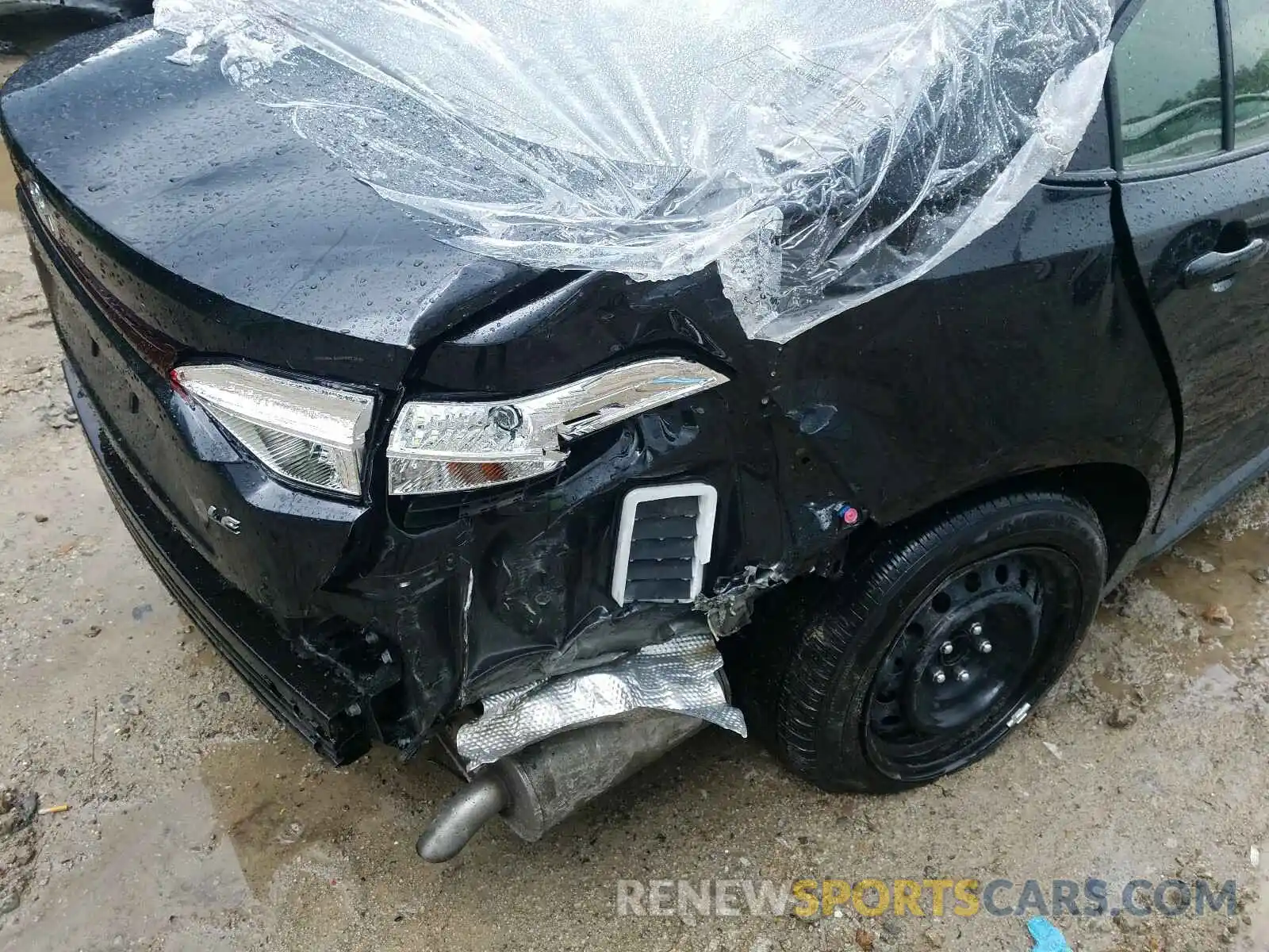 9 Photograph of a damaged car JTDEPRAE3LJ019995 TOYOTA COROLLA 2020