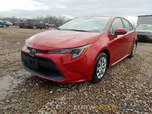 2 Photograph of a damaged car JTDEPRAE3LJ020709 TOYOTA COROLLA 2020