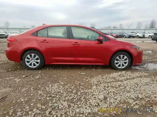 9 Photograph of a damaged car JTDEPRAE3LJ020709 TOYOTA COROLLA 2020