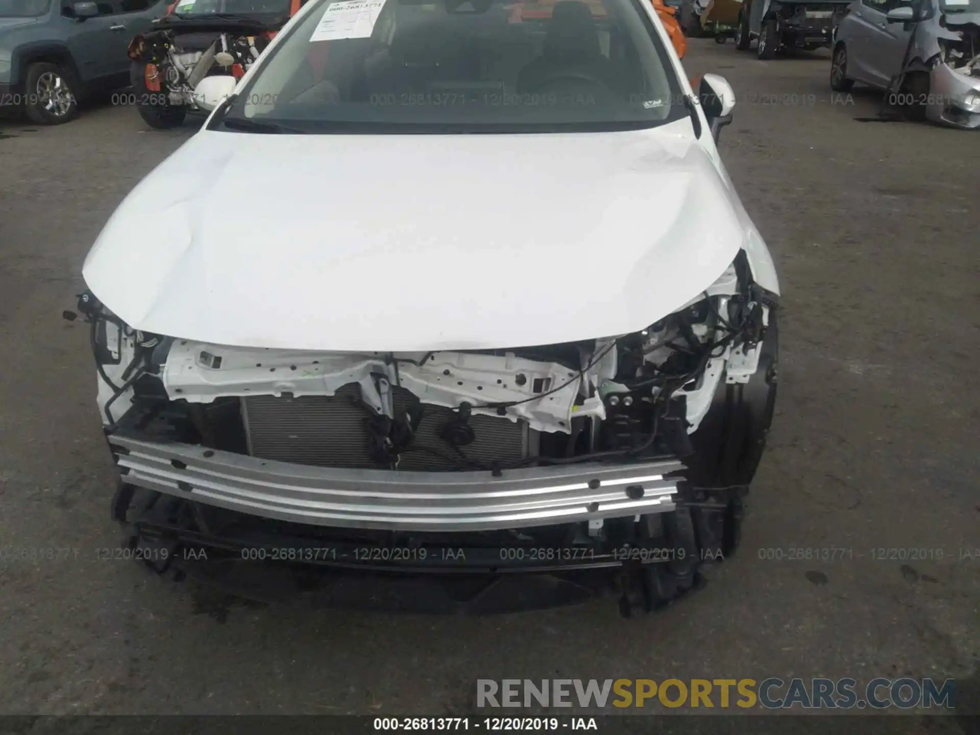 6 Photograph of a damaged car JTDEPRAE3LJ020712 TOYOTA COROLLA 2020