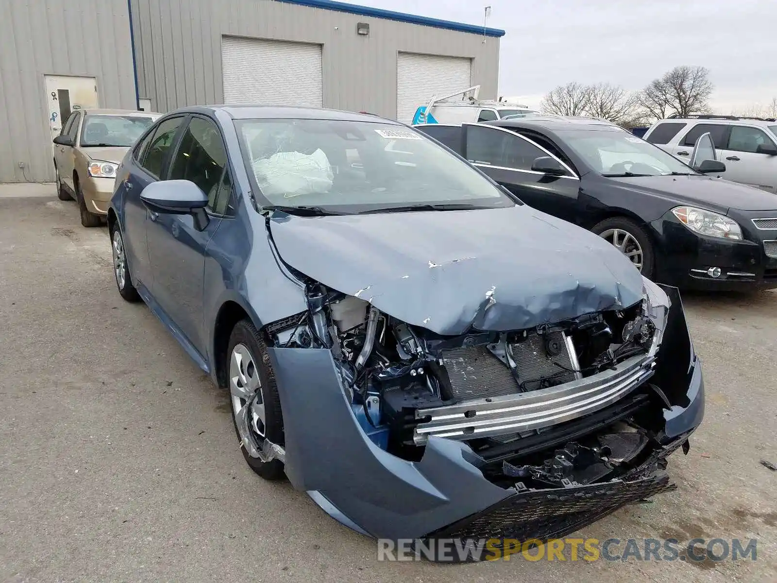 1 Photograph of a damaged car JTDEPRAE3LJ020998 TOYOTA COROLLA 2020