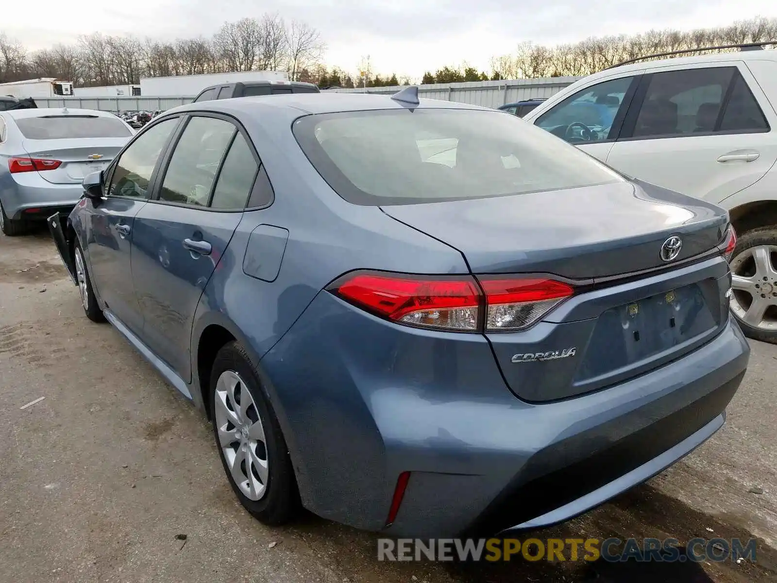 3 Photograph of a damaged car JTDEPRAE3LJ020998 TOYOTA COROLLA 2020