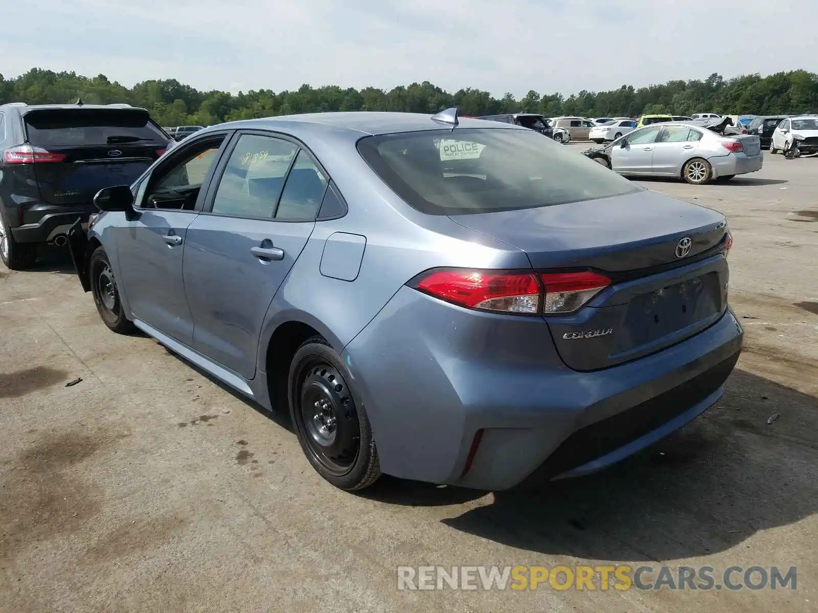 3 Photograph of a damaged car JTDEPRAE3LJ021228 TOYOTA COROLLA 2020