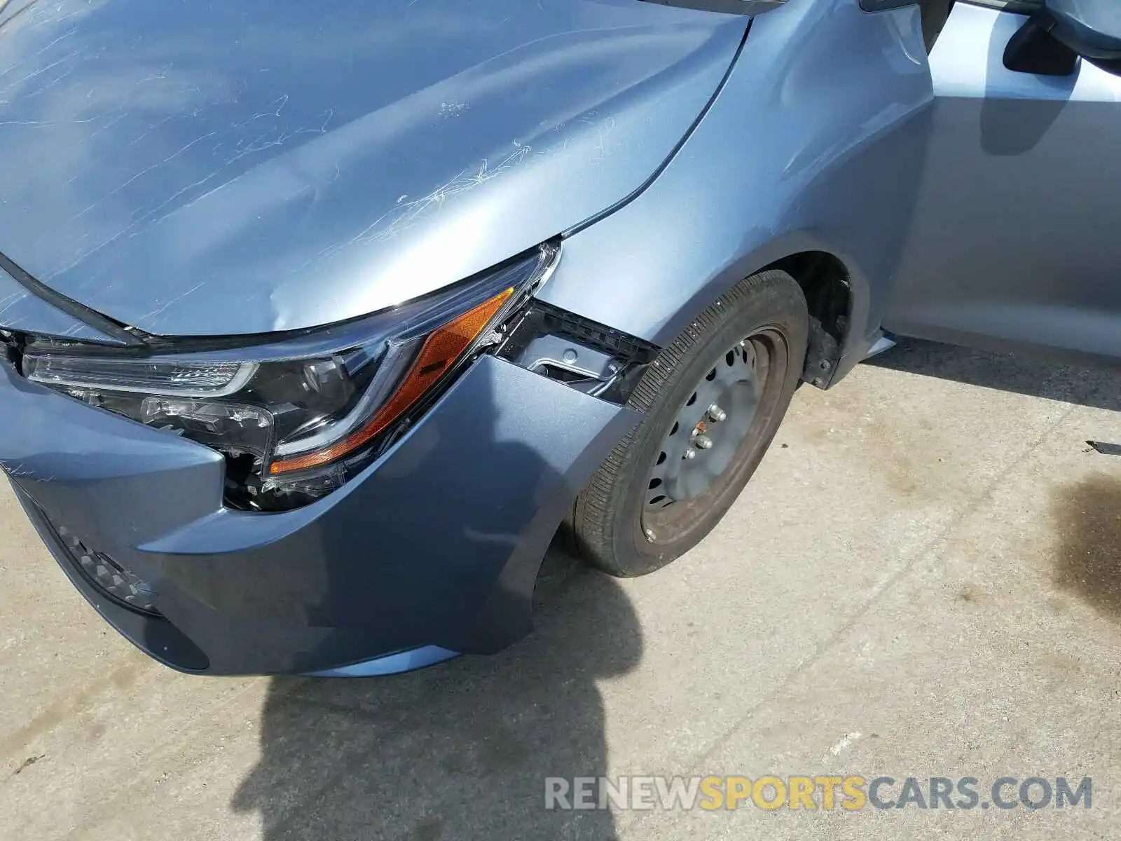 9 Photograph of a damaged car JTDEPRAE3LJ021228 TOYOTA COROLLA 2020