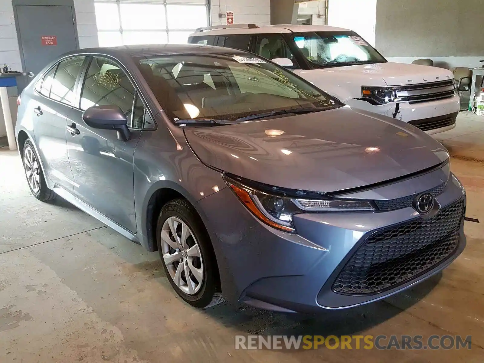 1 Photograph of a damaged car JTDEPRAE3LJ022251 TOYOTA COROLLA 2020