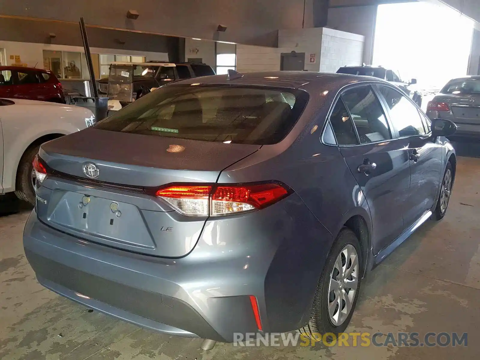 4 Photograph of a damaged car JTDEPRAE3LJ022251 TOYOTA COROLLA 2020