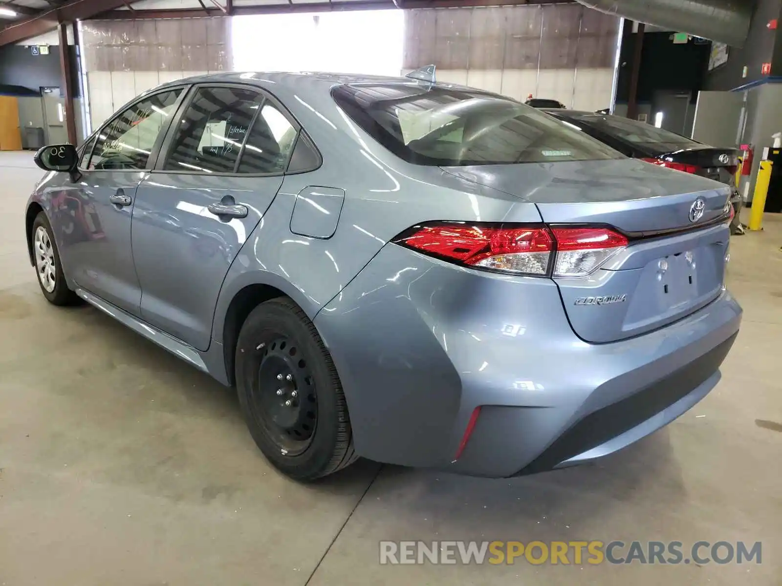 3 Photograph of a damaged car JTDEPRAE3LJ022315 TOYOTA COROLLA 2020