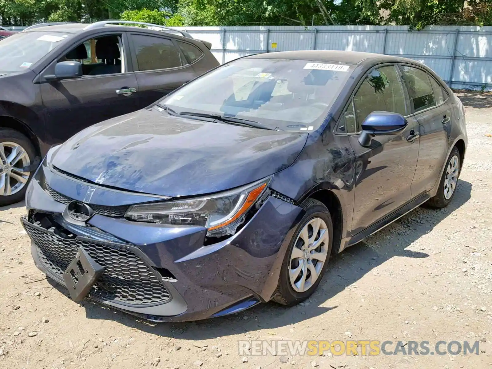 2 Photograph of a damaged car JTDEPRAE3LJ022556 TOYOTA COROLLA 2020