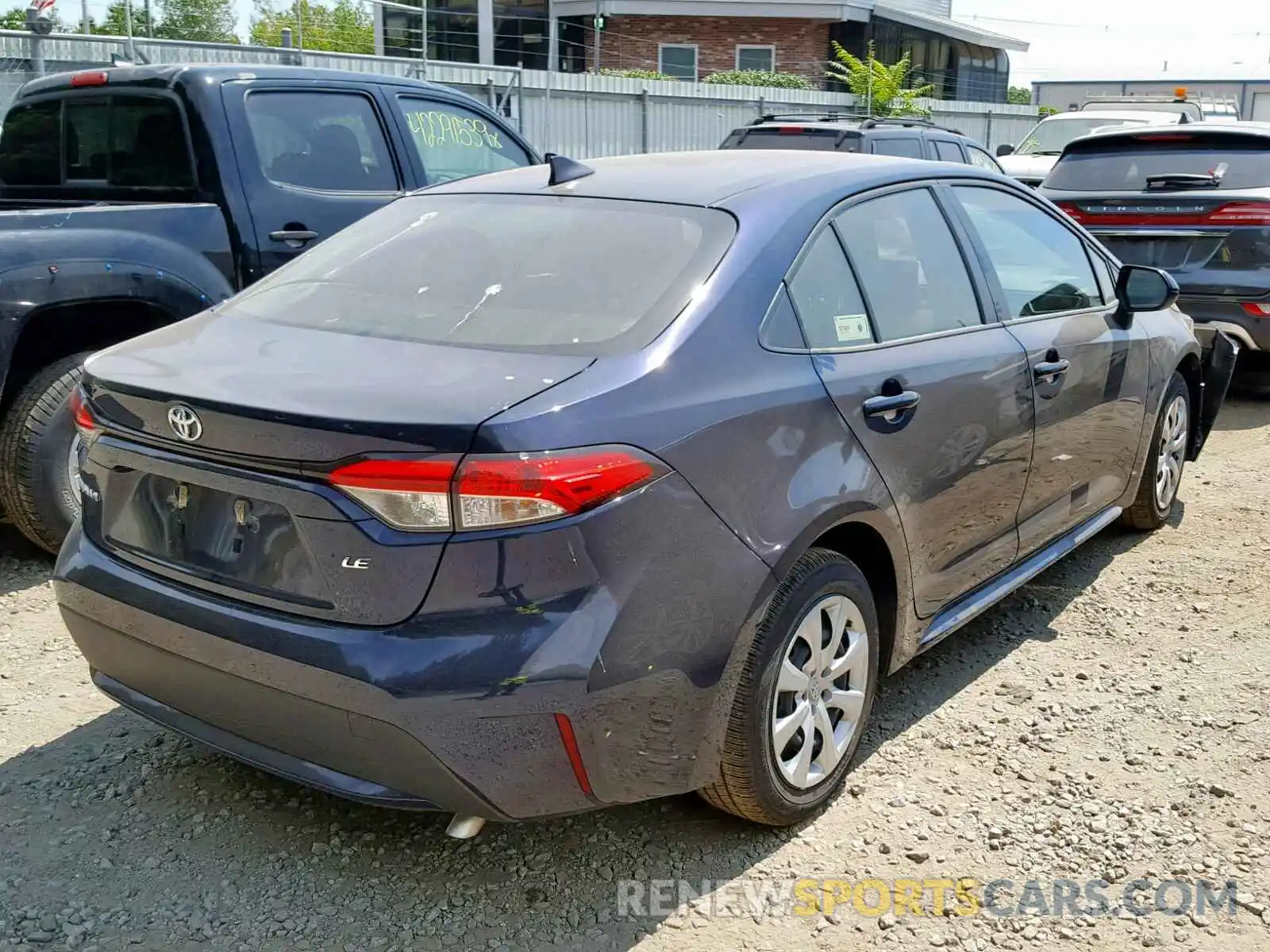 4 Photograph of a damaged car JTDEPRAE3LJ022556 TOYOTA COROLLA 2020