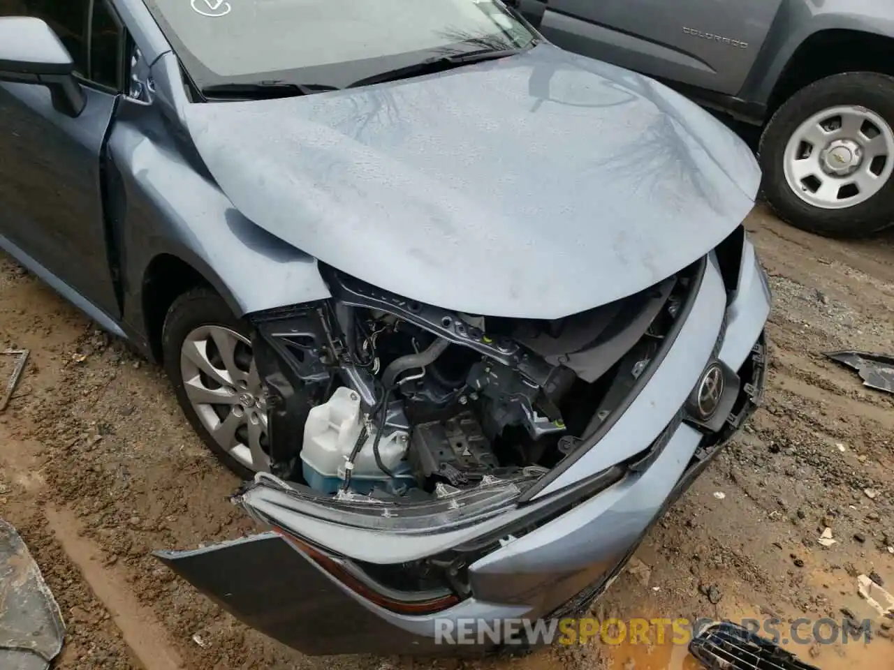 9 Photograph of a damaged car JTDEPRAE3LJ022928 TOYOTA COROLLA 2020