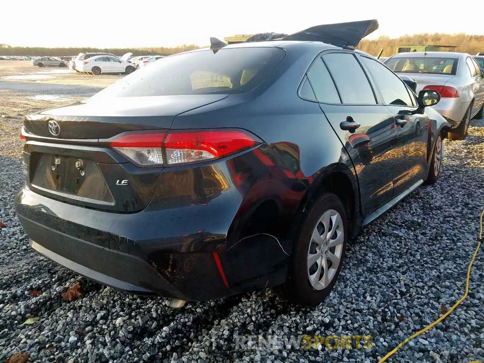 4 Photograph of a damaged car JTDEPRAE3LJ023772 TOYOTA COROLLA 2020