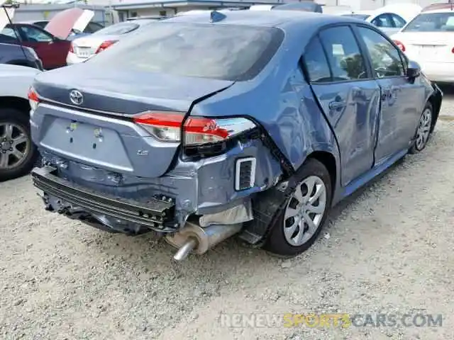 4 Photograph of a damaged car JTDEPRAE3LJ023786 TOYOTA COROLLA 2020