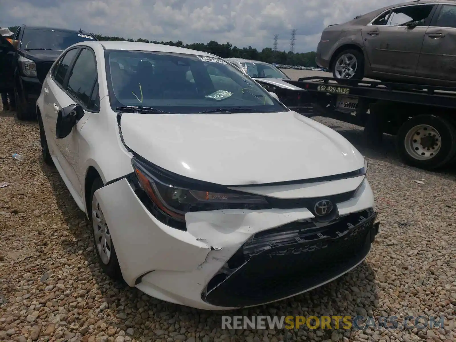 9 Photograph of a damaged car JTDEPRAE3LJ024064 TOYOTA COROLLA 2020