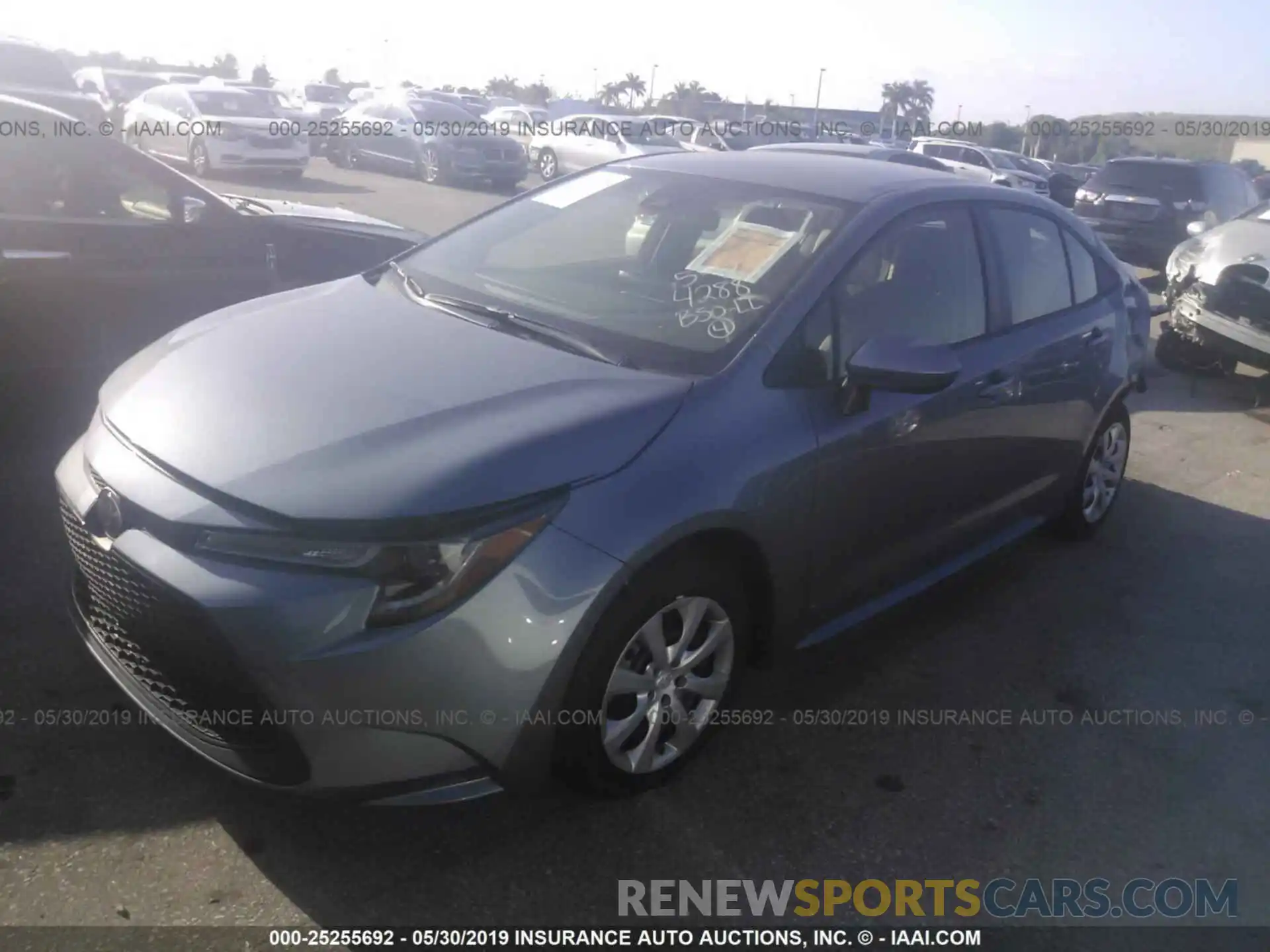 2 Photograph of a damaged car JTDEPRAE3LJ024288 TOYOTA COROLLA 2020