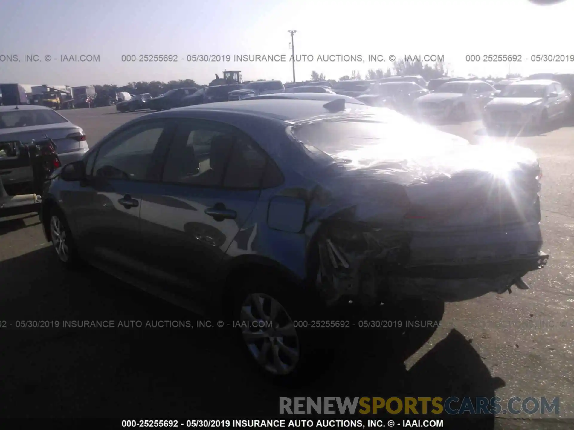 3 Photograph of a damaged car JTDEPRAE3LJ024288 TOYOTA COROLLA 2020