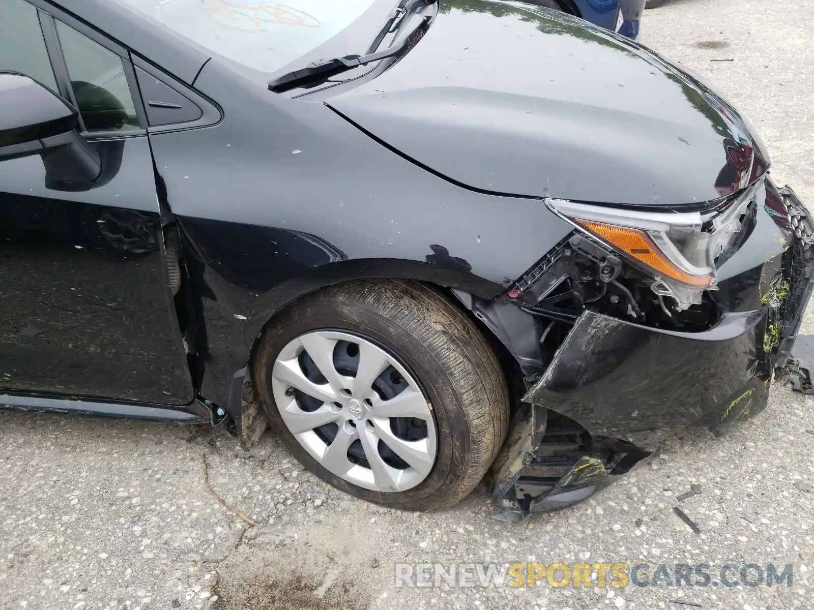 9 Photograph of a damaged car JTDEPRAE3LJ024419 TOYOTA COROLLA 2020