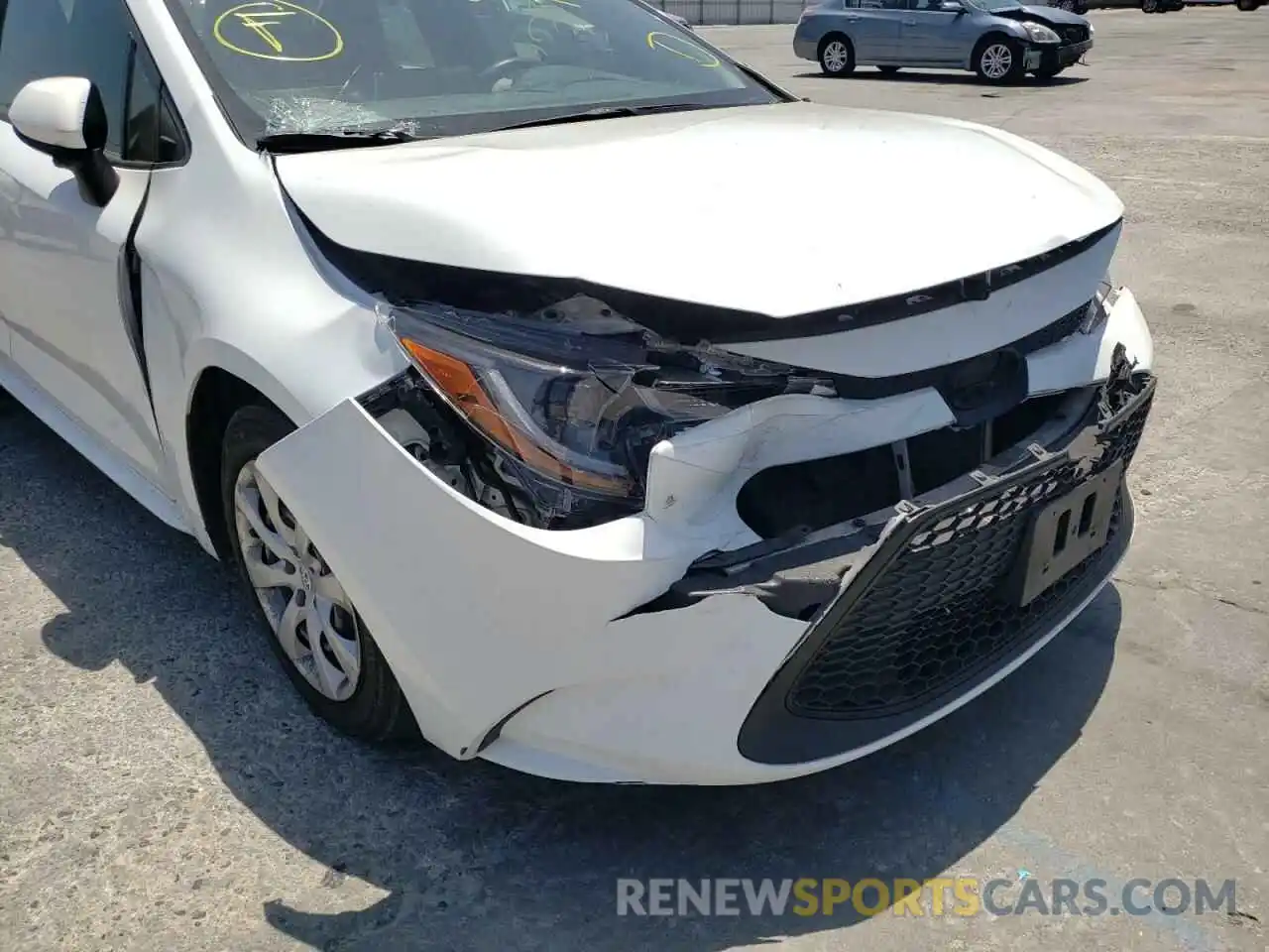 9 Photograph of a damaged car JTDEPRAE3LJ025019 TOYOTA COROLLA 2020