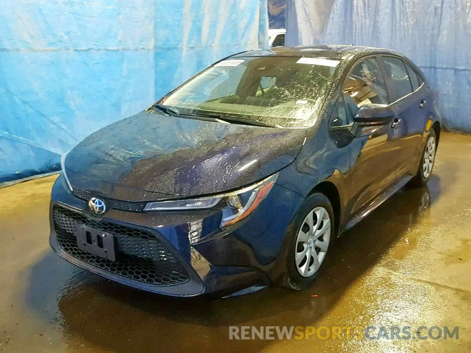 2 Photograph of a damaged car JTDEPRAE3LJ025196 TOYOTA COROLLA 2020