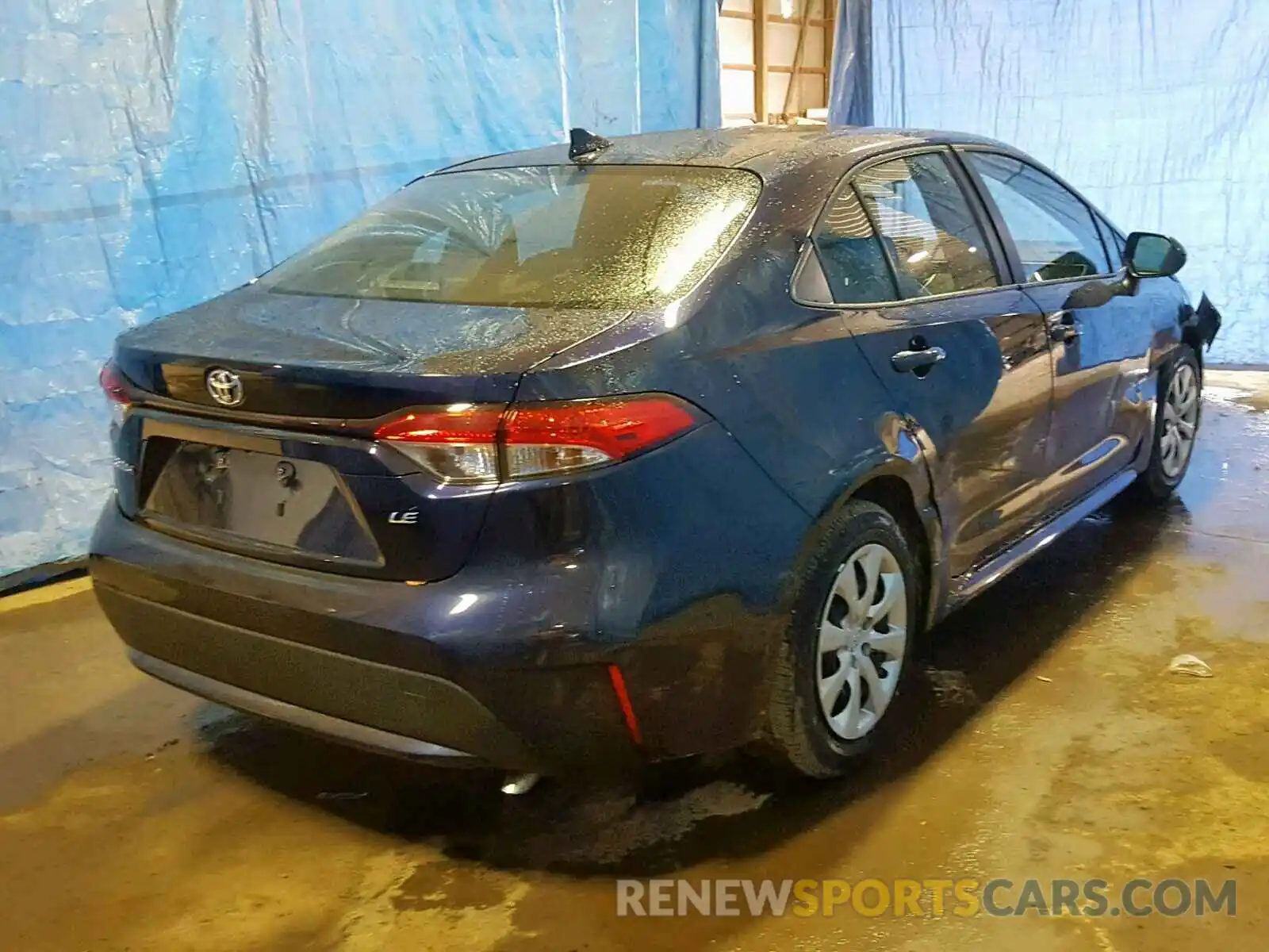 4 Photograph of a damaged car JTDEPRAE3LJ025196 TOYOTA COROLLA 2020