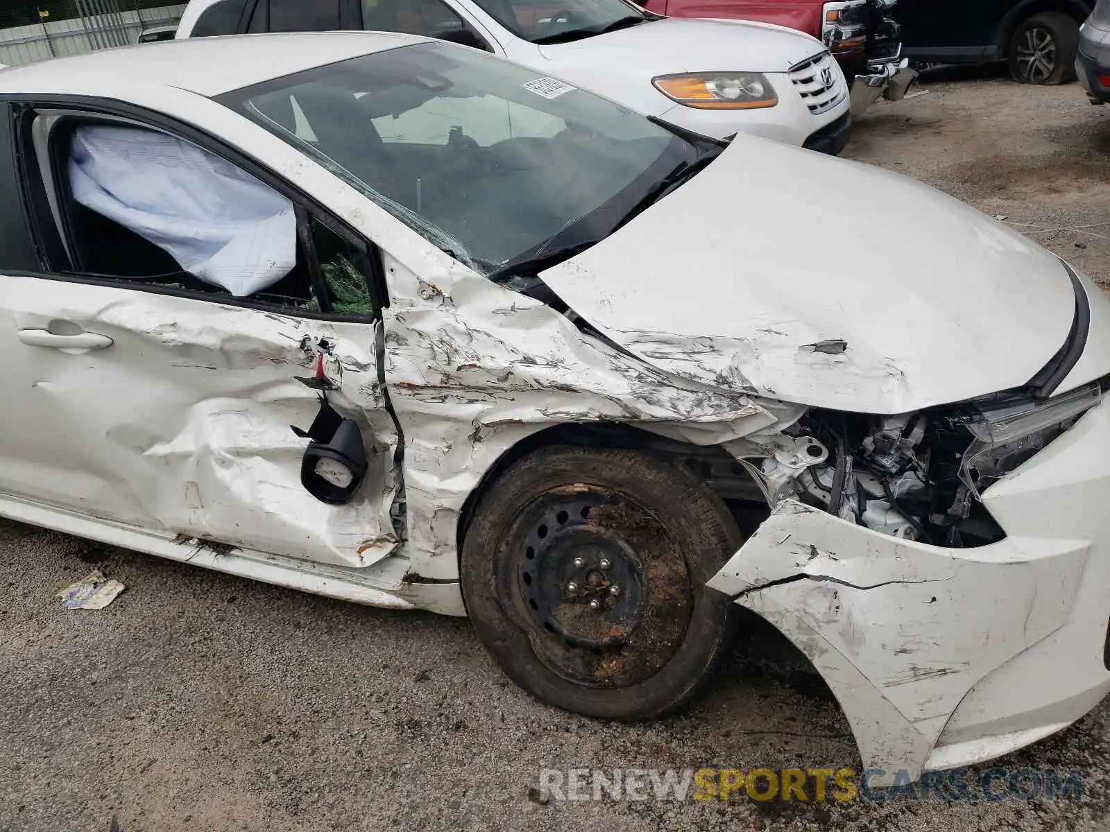 9 Photograph of a damaged car JTDEPRAE3LJ025361 TOYOTA COROLLA 2020