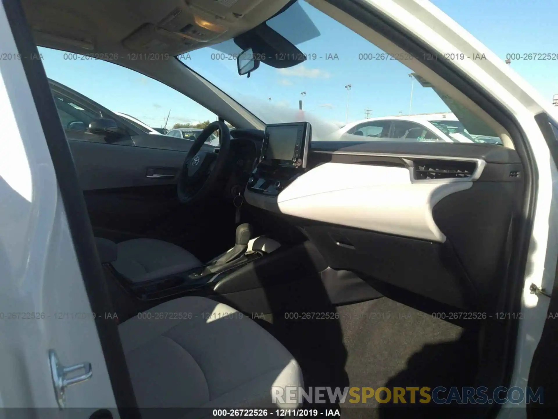 5 Photograph of a damaged car JTDEPRAE3LJ025814 TOYOTA COROLLA 2020