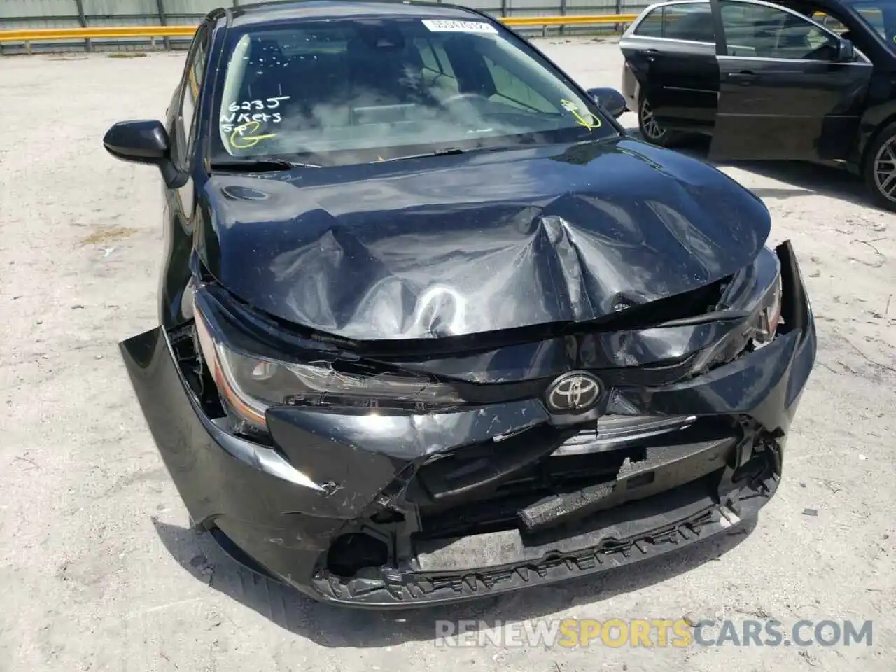 9 Photograph of a damaged car JTDEPRAE3LJ026235 TOYOTA COROLLA 2020