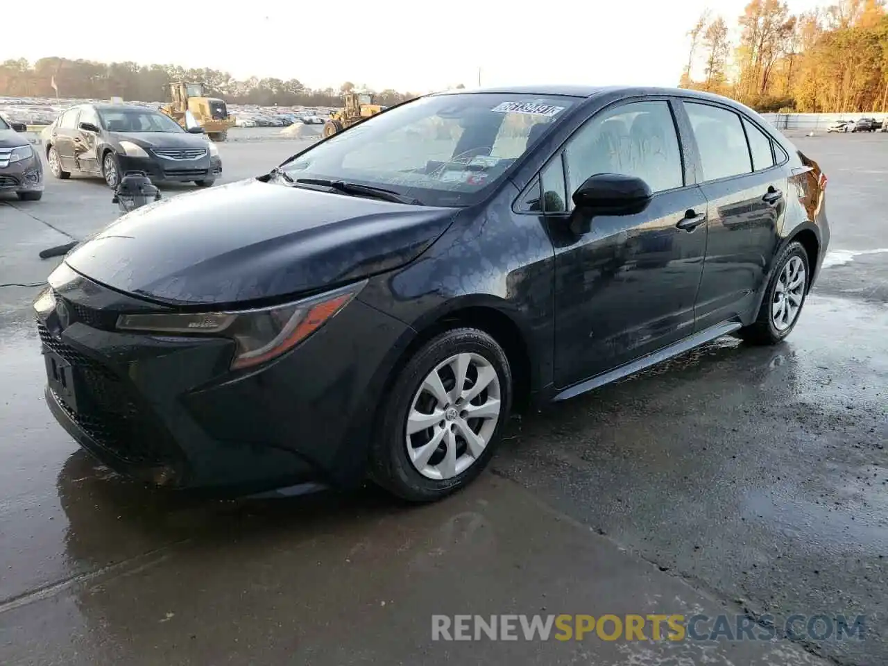 2 Photograph of a damaged car JTDEPRAE3LJ026963 TOYOTA COROLLA 2020